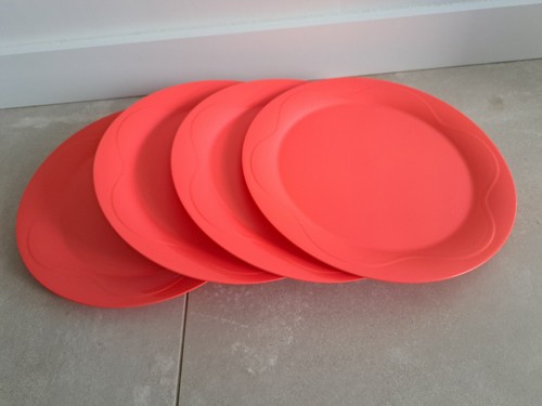 Lot assiettes tupperware - de, 4
