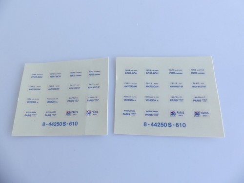 Roco detaillage plaques - roco,