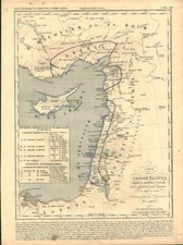 Gravure ancienne carte