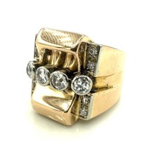 MAGNIFIQUE BAGUE OR 18 CARATS