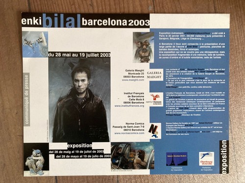 Carte pour expo - expo, bilal