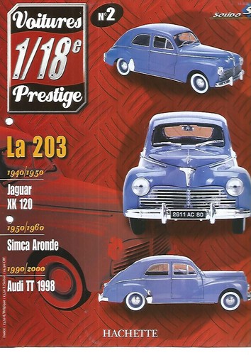 Voitures 18e prestige - 1/18e, n°02