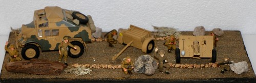 Diorama ww2 quad - diorama, :