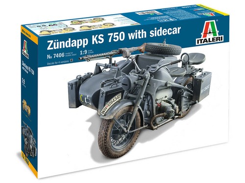 Italeri zündapp 750 - italeri, ks