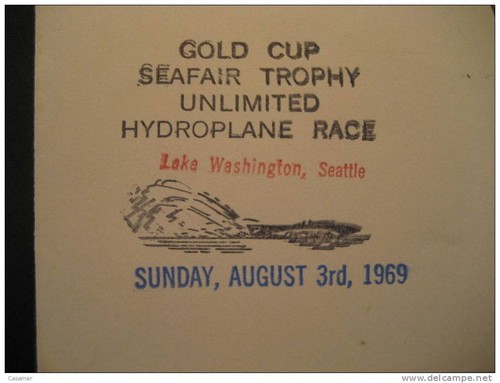 Usa seattle 1969 hydroplane - usa,