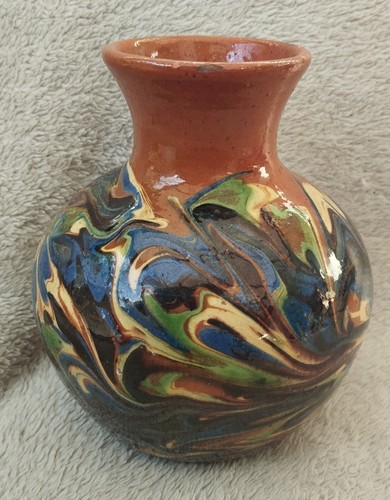 Vase boule terre - vase, en