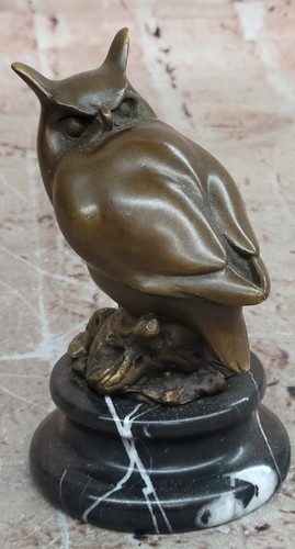 Sculpture hibou bronze - hibou,