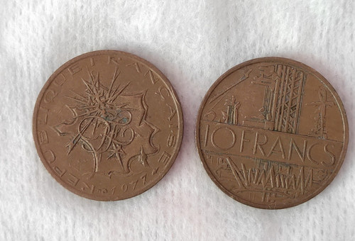 Monnaie france 1977 - monnaie,