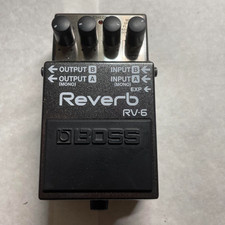Pédale d'effets Boss RV-6 Digital Delay / Reverb pour guitare - Occasion