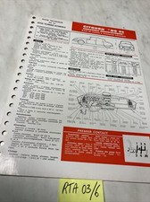 Fiche technique automobile Citroën DS23 injection BM édition 1973 RTA DS 23