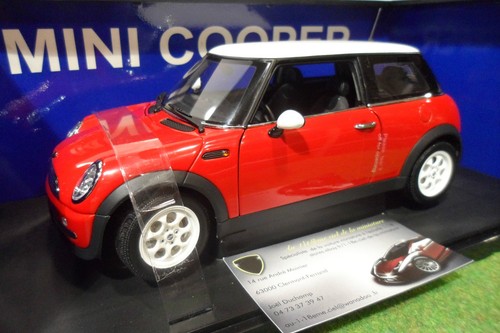 Mini cooper rouge - cooper, red/toit