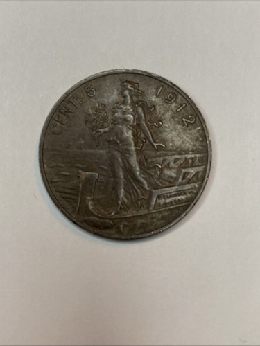 1912 italy centesimi - 5,