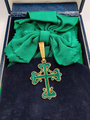 Médaille croix ordre aviz - croix,
