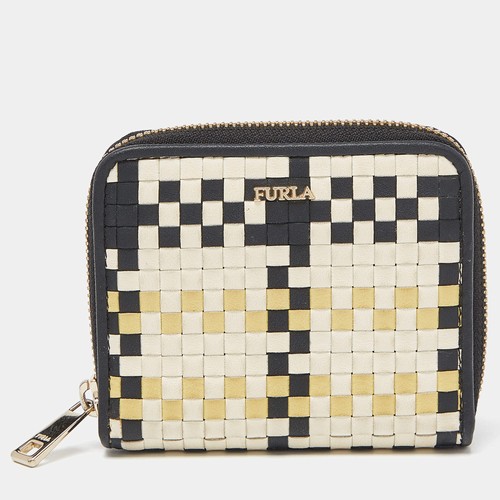 Portefeuille zippé cuir - en,