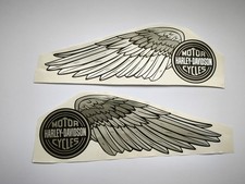 Harley Davidson silver wings