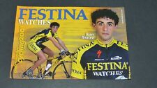 CPA CARTE CYCLISME CICLISMO TOUR FRANCE FESTINA 2001 CYCLING IBAN SASTRE