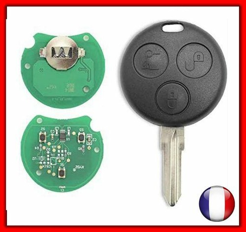 Clé vierge smart city fortwo - vierge,
