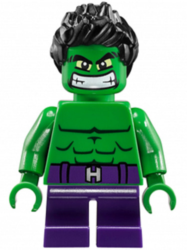 Lego super heroes minifig hulk - lego,