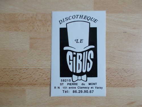 Autocollant discothèque - autocollant,