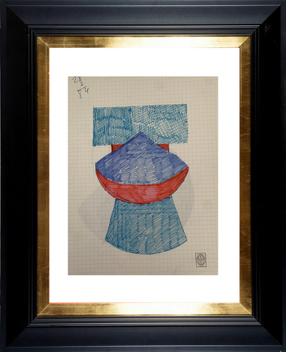 Dessin original recto verso - original, recto/verso