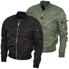 Américaine Airforce Veste MA1 sans Doublure TP À TTG D'Aviateur Blouson Bomber