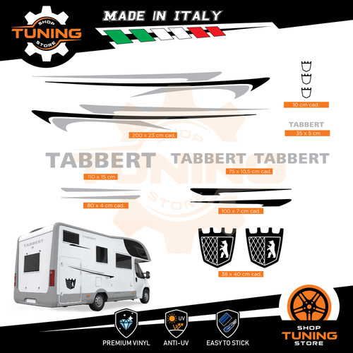 Autocollants camper kit - autocollants,