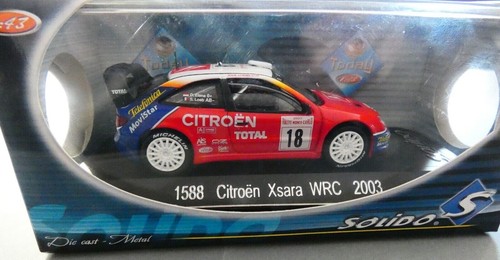 Citroen xsara wrc 2003 solido - citroen,