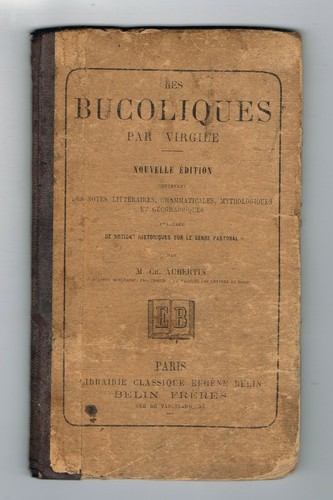 Les bucoliques par - bucoliques, virgile