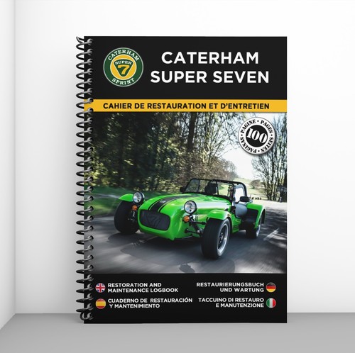 Caterham super seven cahier - seven,