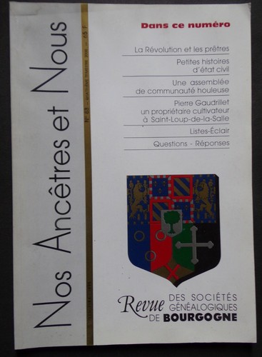 Nos ancêtres et nous - §§,
