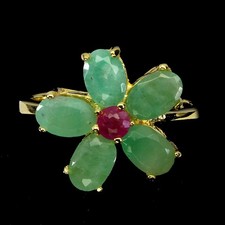 925 Bague en Argent Ovale