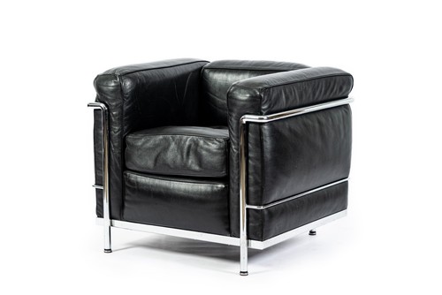 Authentic cassina lc2 black - authentic,