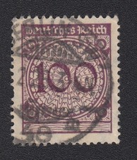 Deutsches Reich Timbre 1923