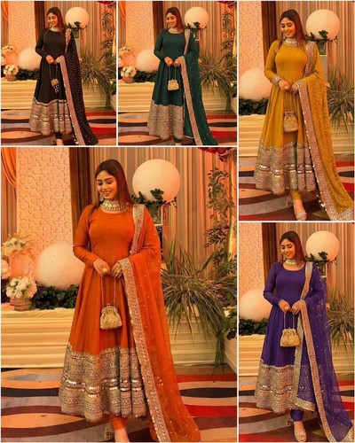 Robe anarkali - robe,