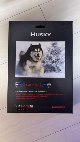 Audioquest husky xlr - xlr, 3m