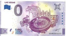 Billet euro Souvenir LAS VEGAS 2021