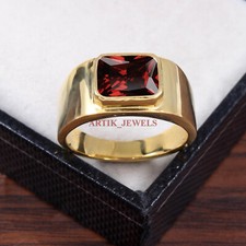 Naturel Gemme Grenat Avec