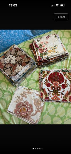 Lot coupons tissu - 48,