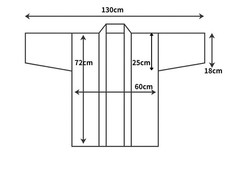 Veste japonaise vintage Hanten