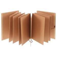  Album accordéon de Style Vintage, Album Photo pliable, Scrapbook de remise de