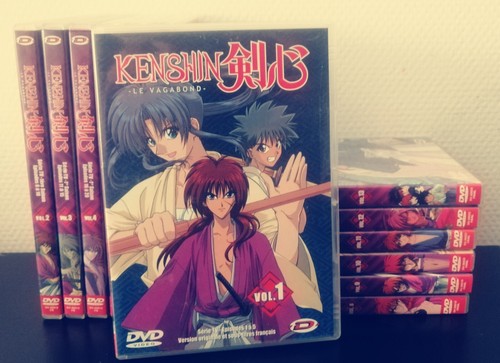 Lot dvd manga ruroni kenshin - dvd,