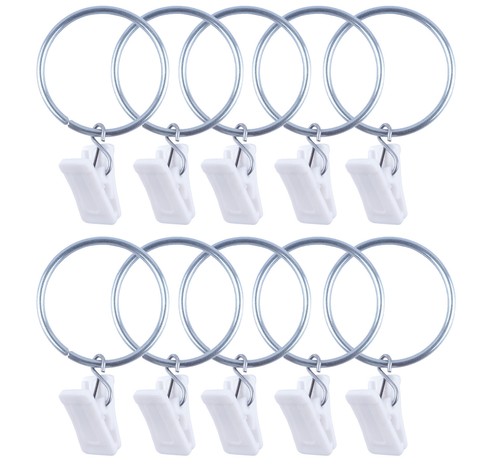 Crochets rideaux clips - x,