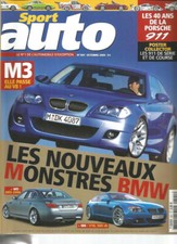SPORT AUTO N°501 ARIEL ATOM 2 / AUDI A3 3.2 QUATTRO / MEGANE COUPE CAB. / LA 911