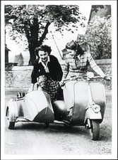 Photo De Presse Vintage Vespa