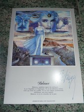 Carte photo d'Art signe du