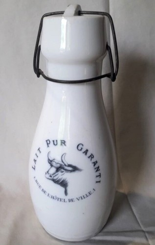 Bouteille publicitaire grès