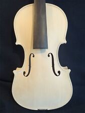 Inachevé Blanc Violon Projet, Européen Lutherie, Main Fabriqué, 4/4 Full Taille