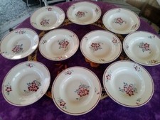 10 Assiettes Creuses ancienne