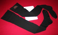 BAS COUTURE PJ FRIMOUSSE T 2 NOIR OPAQUE 60D FIL ELASTIQUE SEXY LINGERIE VINTAGE