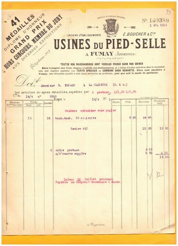 Fumay usine pied selle - fumay, pied-selle